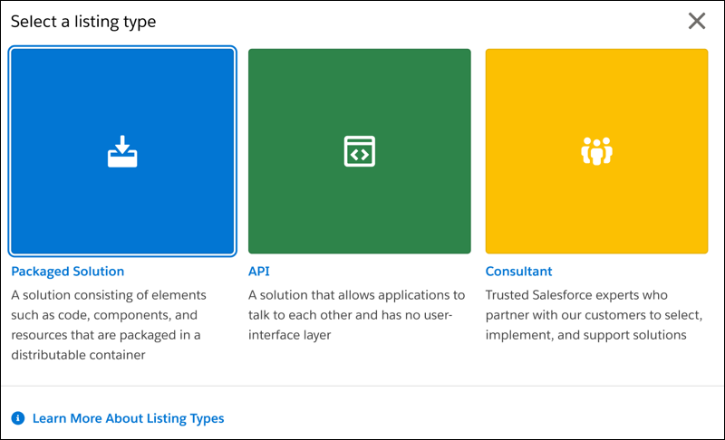 在 AppExchange 上发布解决方案